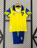 T-shirt e Pantaloncini Bambino Cádiz CF Home 2024/25