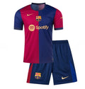 T-shirt e Pantaloncini Bambino FC Barcelona Home 2024/25
