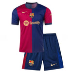 T-shirt e Pantaloncini Bambino FC Barcelona Home 2024/25
