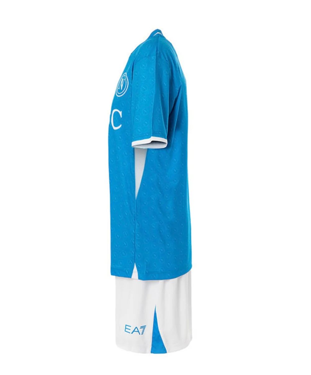 T-shirt e Pantaloncini Bambino Napoli Home 2024/25
