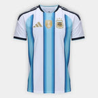 Maglia Argentina Home 26/27 - Con Patch da Campione del Mondo - Versione Giocatore