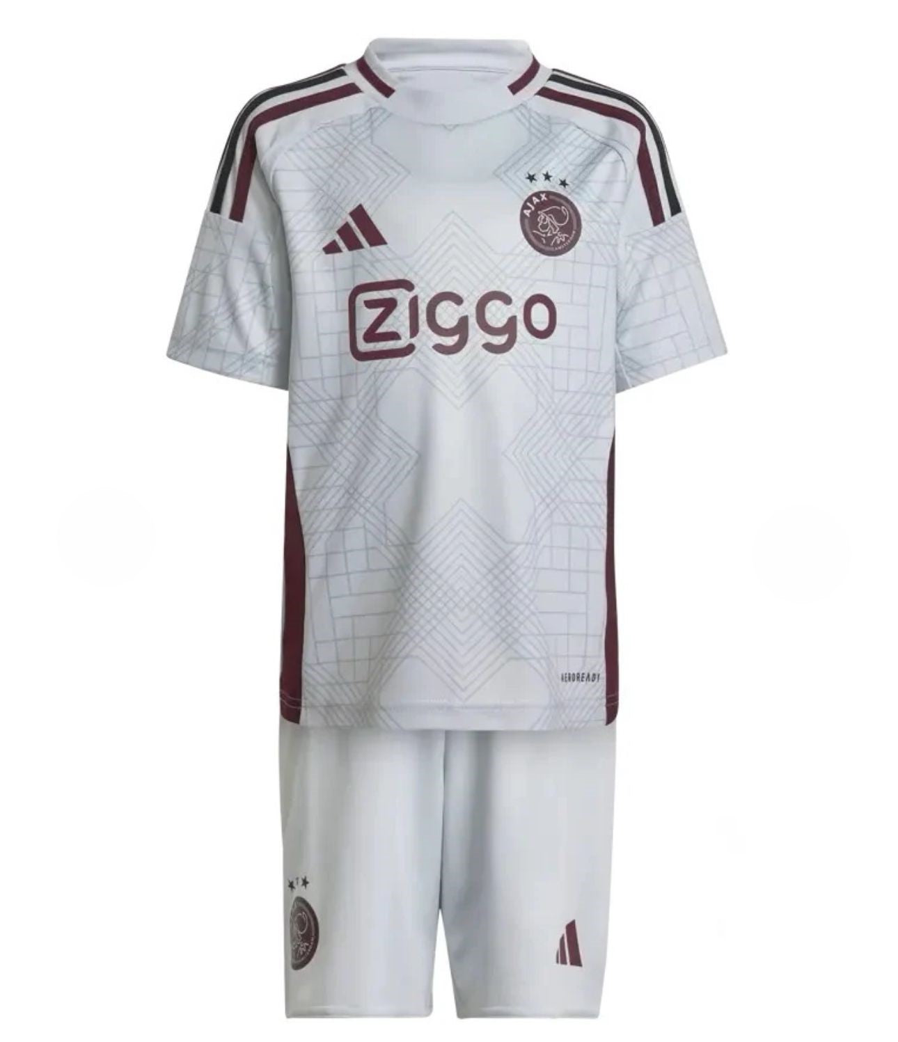 T-shirt e Pantaloncini Bambino Ajax Third 2024/25