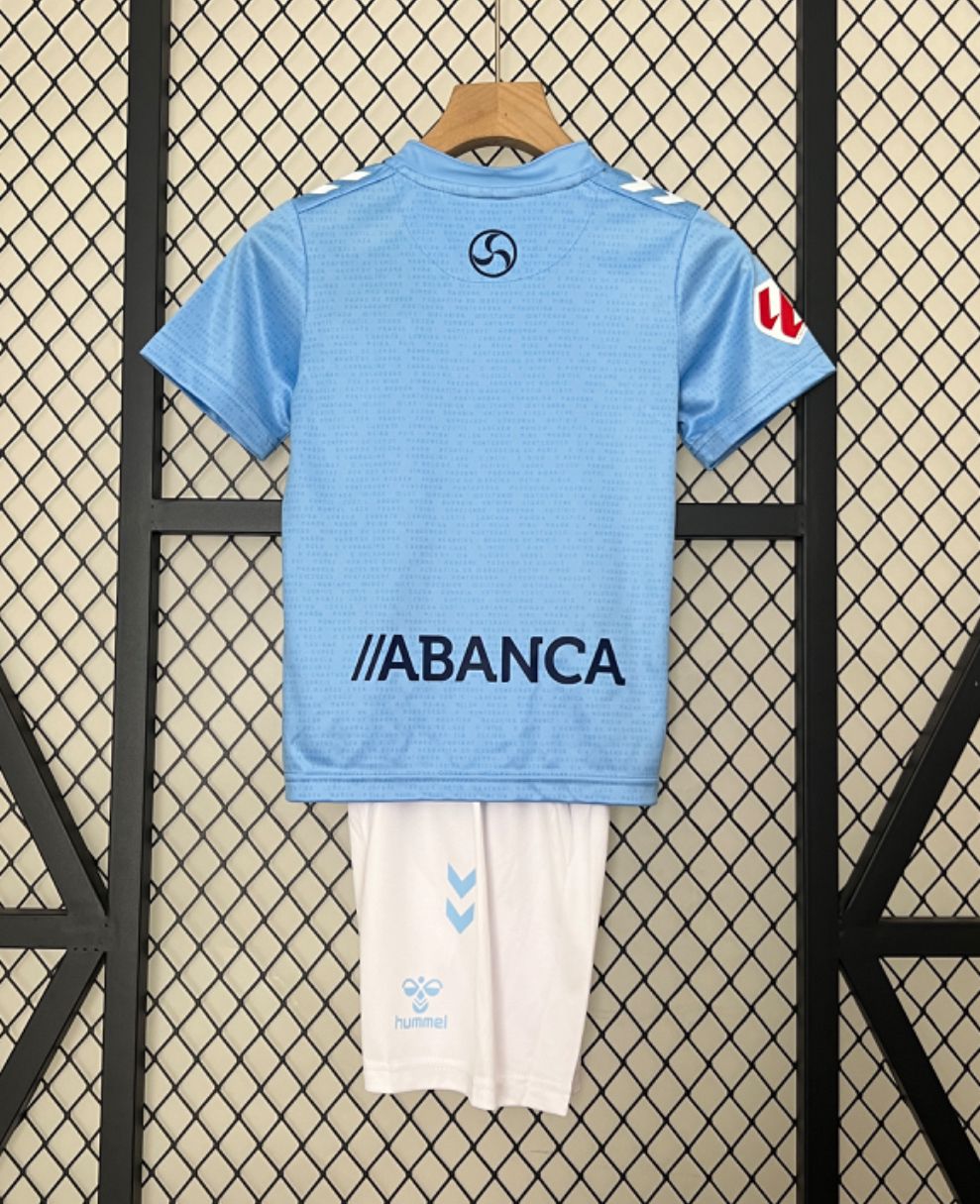T-shirt e Pantaloncini Bambino RC Celta Home 2024/25