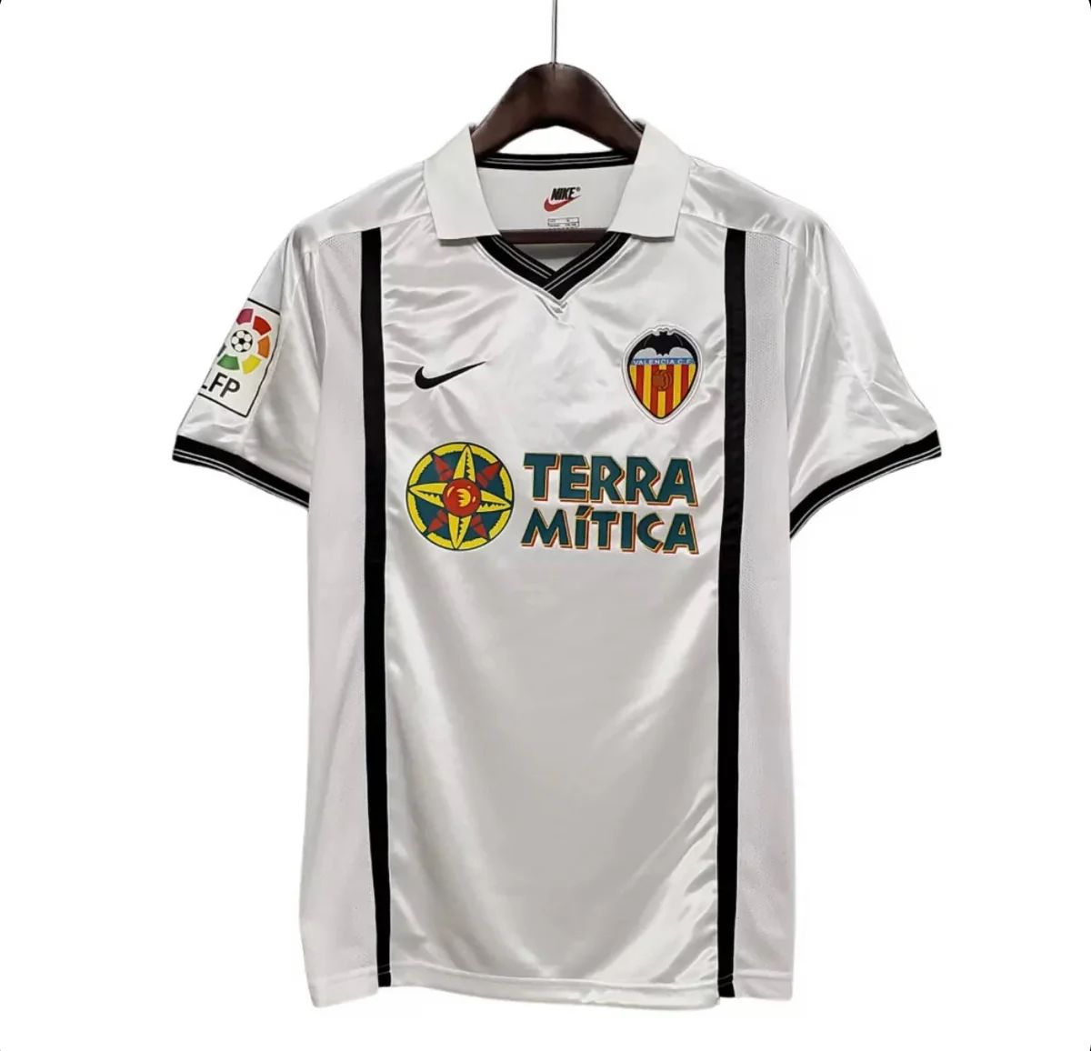Camisola Valencia Retro 2001 - Com Patch