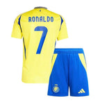 T-shirt e Pantaloncini Bambino Al-Nassr Home 2024/25