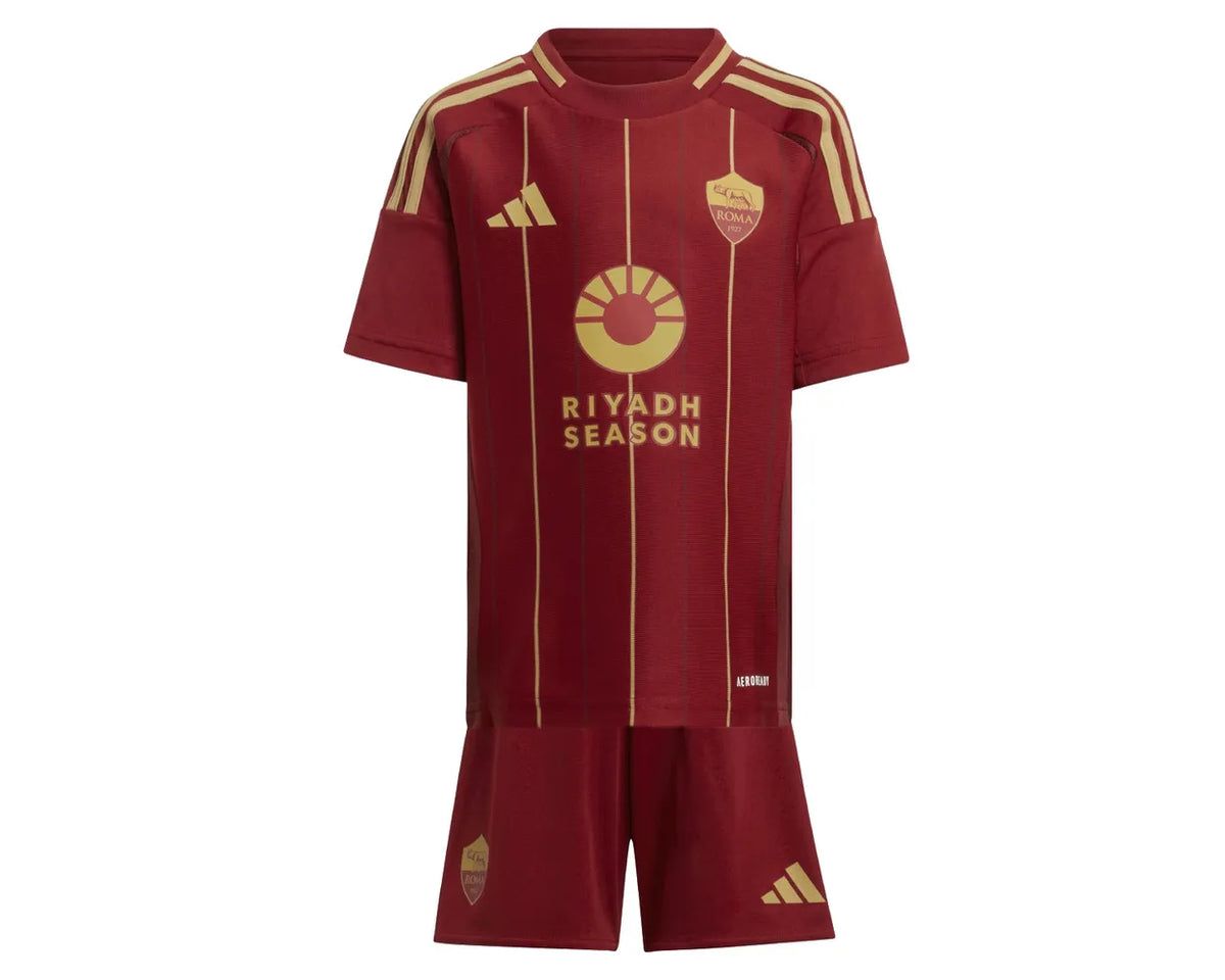T-shirt e Pantaloncini Bambino AS Roma Home 2024/25