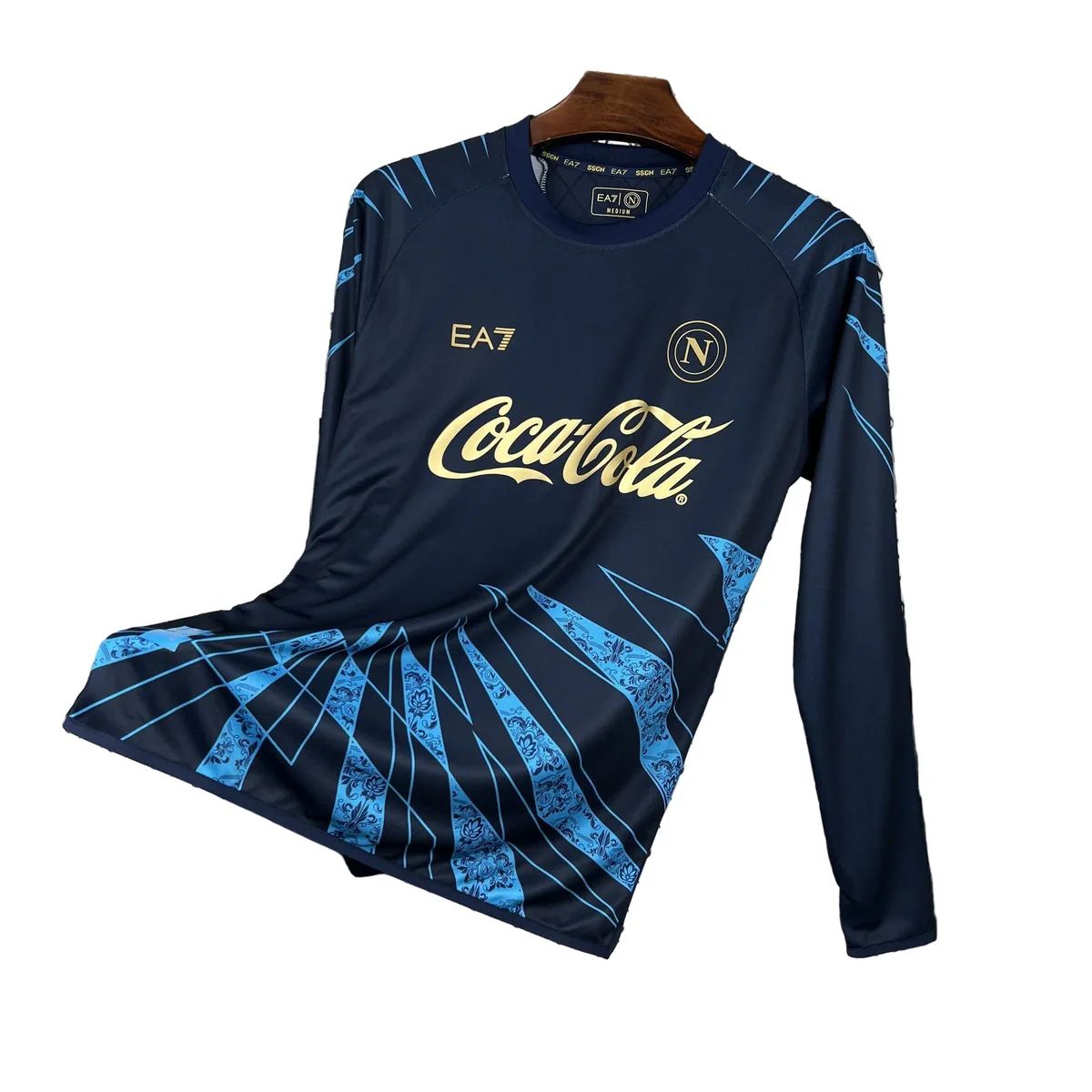 Maglia SSC Napoli pre-partita 26/27 - Manica Lunga