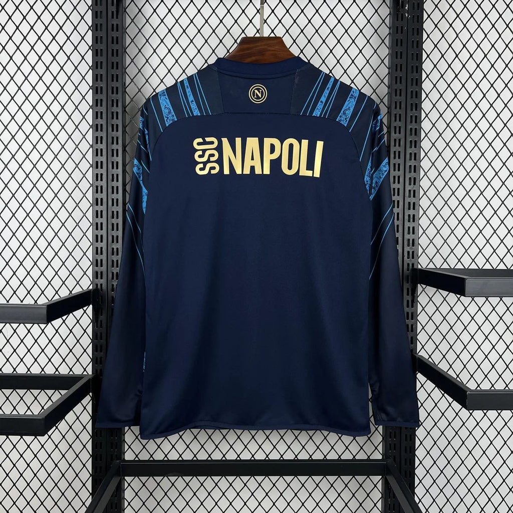 Maglia SSC Napoli pre-partita 26/27 - Manica Lunga