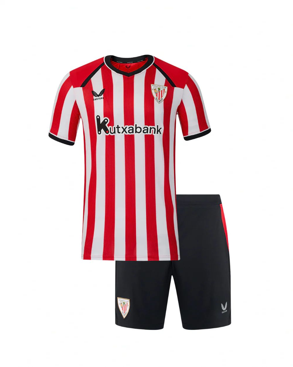 T-shirt e Pantaloncini Bambino Athletic Club Bilbao Home 2026/27