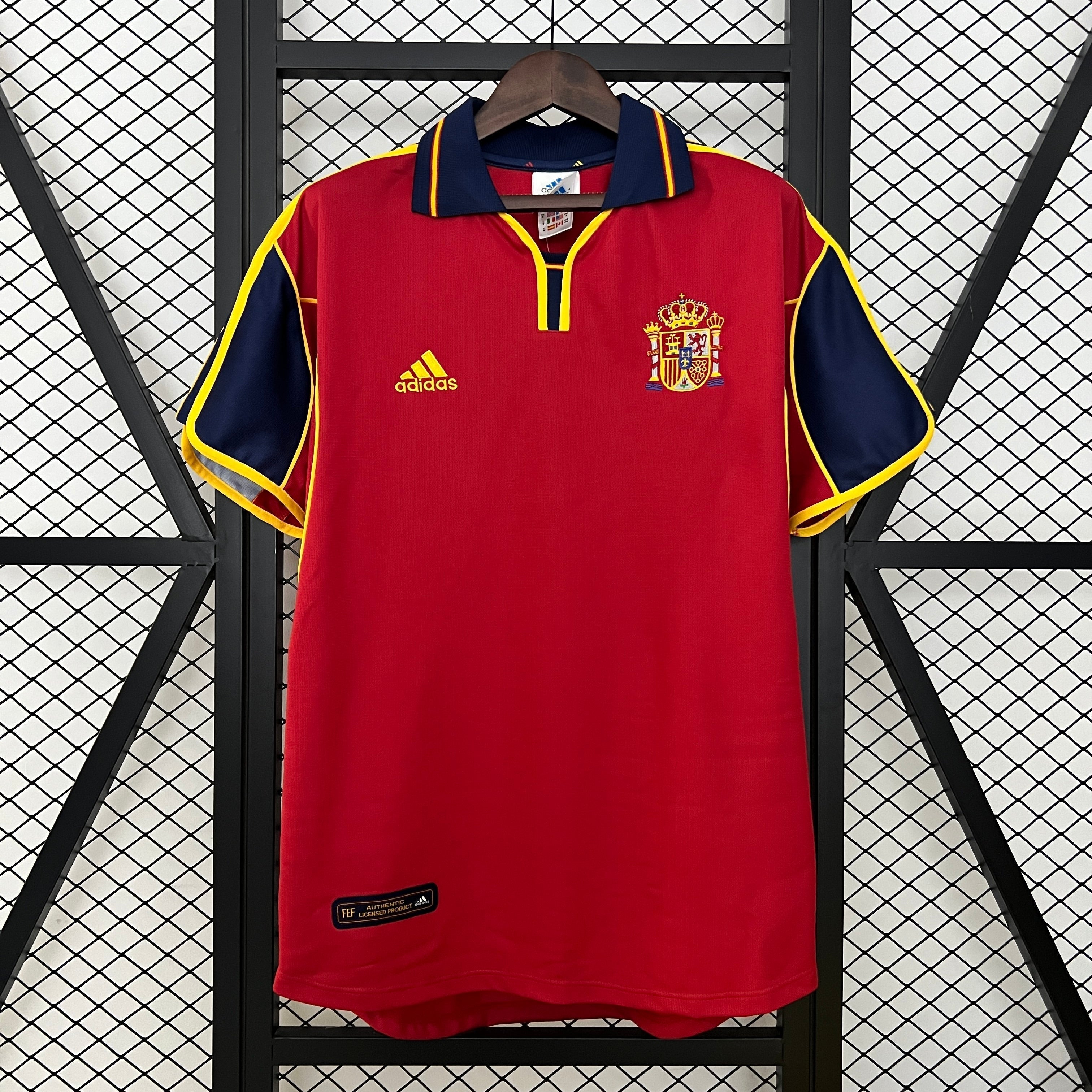 Camisola Espanha Retro 2000