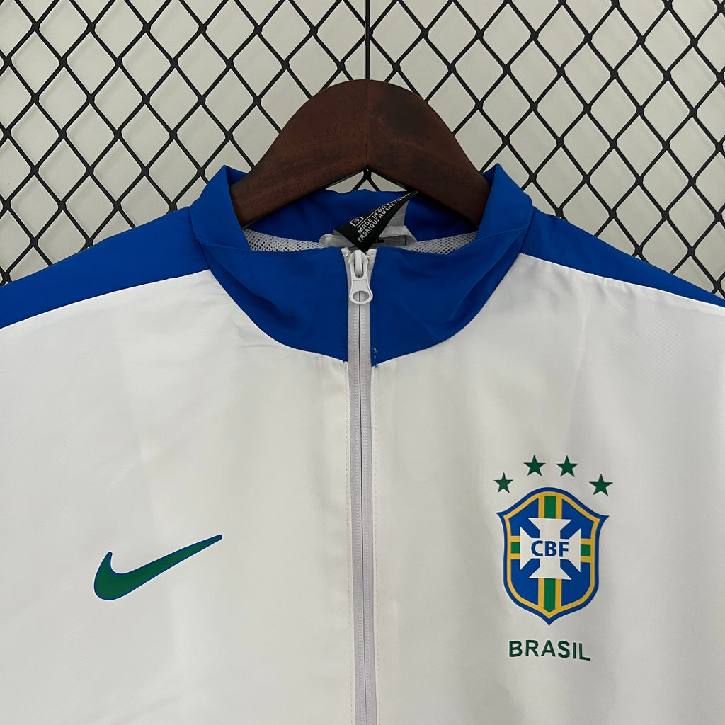 Casaco impermeável reversível Brasil 2024