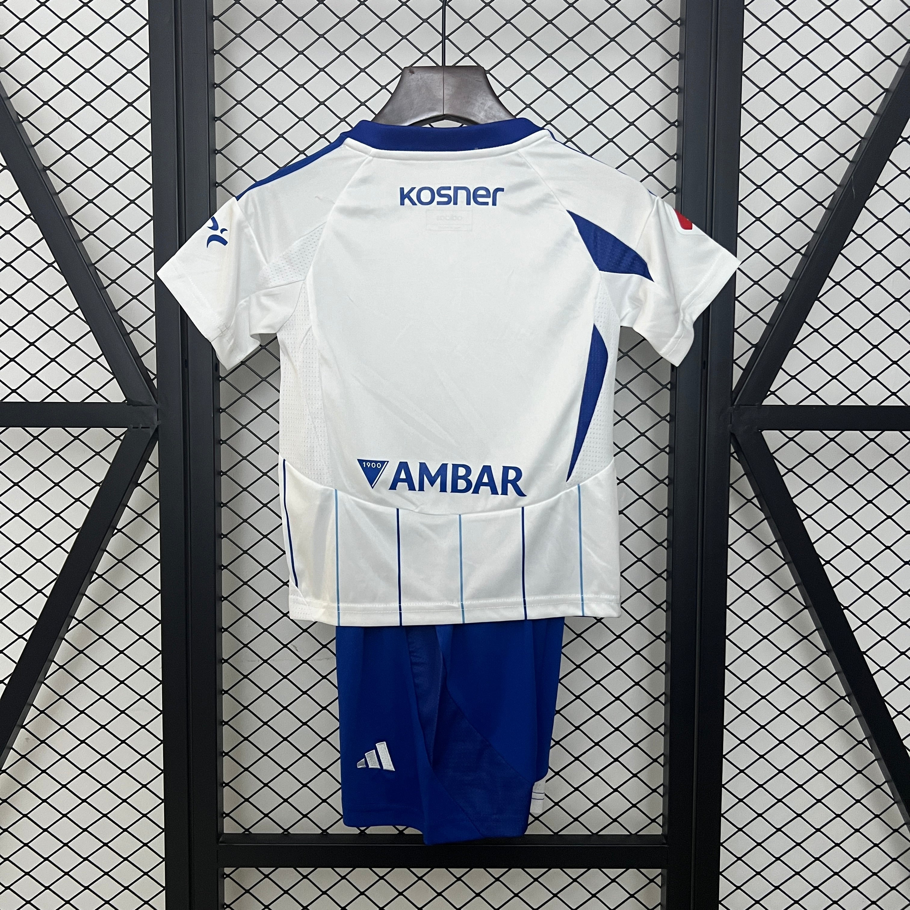 T-shirt e Pantaloncini Bambino Real Zaragoza Home 2024/25